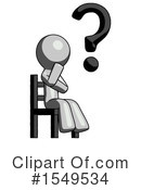 Gray Design Mascot Clipart #1549534 by Leo Blanchette
