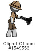 Gray Design Mascot Clipart #1549553 by Leo Blanchette