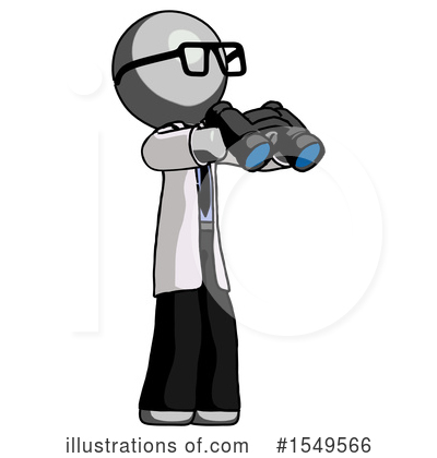 Royalty-Free (RF) Gray Design Mascot Clipart Illustration by Leo Blanchette - Stock Sample #1549566