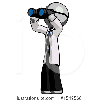 Royalty-Free (RF) Gray Design Mascot Clipart Illustration by Leo Blanchette - Stock Sample #1549568