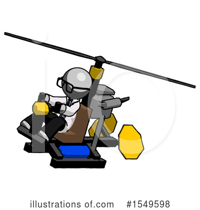 Royalty-Free (RF) Gray Design Mascot Clipart Illustration by Leo Blanchette - Stock Sample #1549598