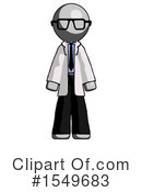 Gray Design Mascot Clipart #1549683 by Leo Blanchette