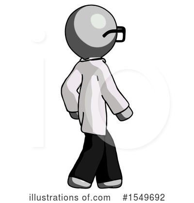 Royalty-Free (RF) Gray Design Mascot Clipart Illustration by Leo Blanchette - Stock Sample #1549692