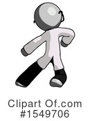 Gray Design Mascot Clipart #1549706 by Leo Blanchette