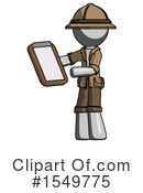 Gray Design Mascot Clipart #1549775 by Leo Blanchette