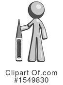 Gray Design Mascot Clipart #1549830 by Leo Blanchette