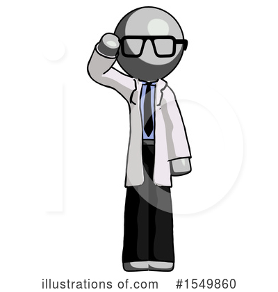 Royalty-Free (RF) Gray Design Mascot Clipart Illustration by Leo Blanchette - Stock Sample #1549860