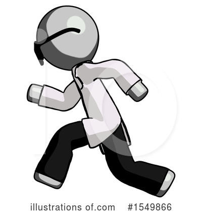 Royalty-Free (RF) Gray Design Mascot Clipart Illustration by Leo Blanchette - Stock Sample #1549866