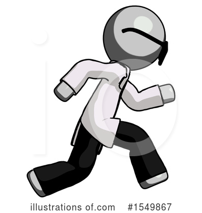 Royalty-Free (RF) Gray Design Mascot Clipart Illustration by Leo Blanchette - Stock Sample #1549867