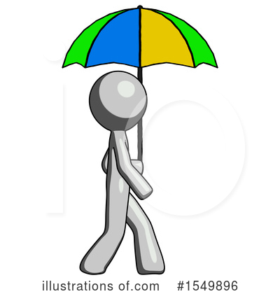 Royalty-Free (RF) Gray Design Mascot Clipart Illustration by Leo Blanchette - Stock Sample #1549896