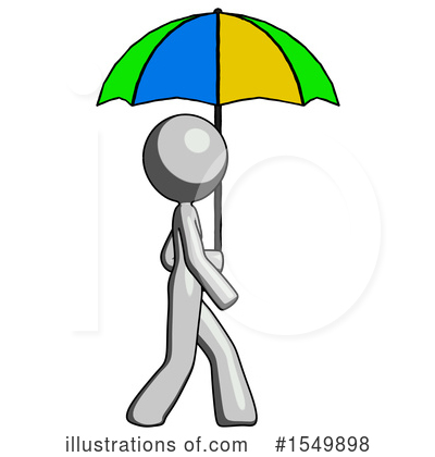 Royalty-Free (RF) Gray Design Mascot Clipart Illustration by Leo Blanchette - Stock Sample #1549898
