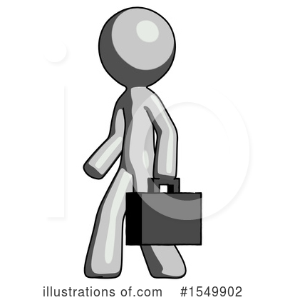 Royalty-Free (RF) Gray Design Mascot Clipart Illustration by Leo Blanchette - Stock Sample #1549902