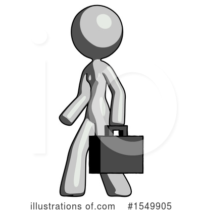 Royalty-Free (RF) Gray Design Mascot Clipart Illustration by Leo Blanchette - Stock Sample #1549905