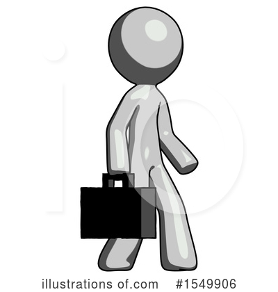 Royalty-Free (RF) Gray Design Mascot Clipart Illustration by Leo Blanchette - Stock Sample #1549906