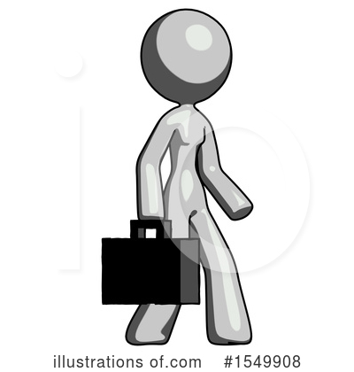 Royalty-Free (RF) Gray Design Mascot Clipart Illustration by Leo Blanchette - Stock Sample #1549908