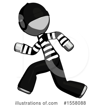 Royalty-Free (RF) Gray Design Mascot Clipart Illustration by Leo Blanchette - Stock Sample #1558088