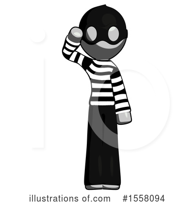 Royalty-Free (RF) Gray Design Mascot Clipart Illustration by Leo Blanchette - Stock Sample #1558094
