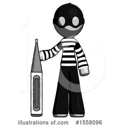 Royalty-Free (RF) Gray Design Mascot Clipart Illustration by Leo Blanchette - Stock Sample #1558096