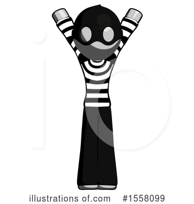 Royalty-Free (RF) Gray Design Mascot Clipart Illustration by Leo Blanchette - Stock Sample #1558099