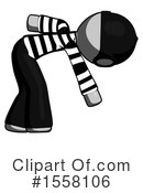 Gray Design Mascot Clipart #1558106 by Leo Blanchette