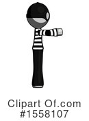 Gray Design Mascot Clipart #1558107 by Leo Blanchette