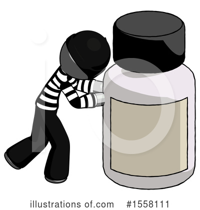 Royalty-Free (RF) Gray Design Mascot Clipart Illustration by Leo Blanchette - Stock Sample #1558111