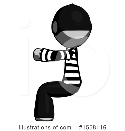 Royalty-Free (RF) Gray Design Mascot Clipart Illustration by Leo Blanchette - Stock Sample #1558116