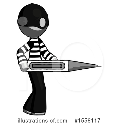 Royalty-Free (RF) Gray Design Mascot Clipart Illustration by Leo Blanchette - Stock Sample #1558117