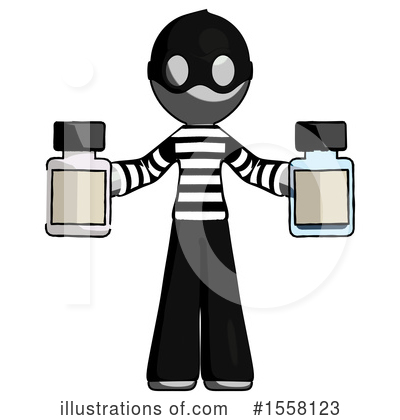 Royalty-Free (RF) Gray Design Mascot Clipart Illustration by Leo Blanchette - Stock Sample #1558123