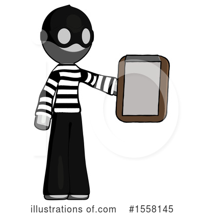 Royalty-Free (RF) Gray Design Mascot Clipart Illustration by Leo Blanchette - Stock Sample #1558145