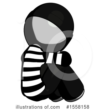 Royalty-Free (RF) Gray Design Mascot Clipart Illustration by Leo Blanchette - Stock Sample #1558158