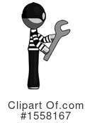 Gray Design Mascot Clipart #1558167 by Leo Blanchette