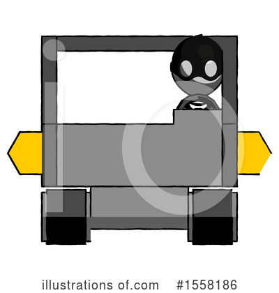 Royalty-Free (RF) Gray Design Mascot Clipart Illustration by Leo Blanchette - Stock Sample #1558186