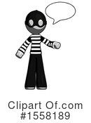 Gray Design Mascot Clipart #1558189 by Leo Blanchette
