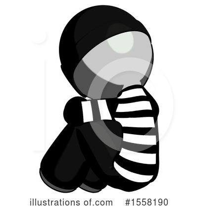 Royalty-Free (RF) Gray Design Mascot Clipart Illustration by Leo Blanchette - Stock Sample #1558190