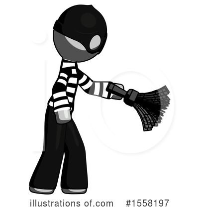 Royalty-Free (RF) Gray Design Mascot Clipart Illustration by Leo Blanchette - Stock Sample #1558197