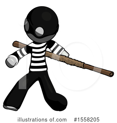 Royalty-Free (RF) Gray Design Mascot Clipart Illustration by Leo Blanchette - Stock Sample #1558205