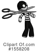 Gray Design Mascot Clipart #1558208 by Leo Blanchette