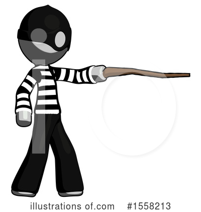 Royalty-Free (RF) Gray Design Mascot Clipart Illustration by Leo Blanchette - Stock Sample #1558213