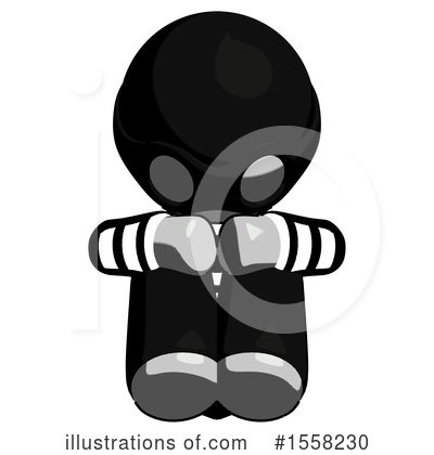 Royalty-Free (RF) Gray Design Mascot Clipart Illustration by Leo Blanchette - Stock Sample #1558230