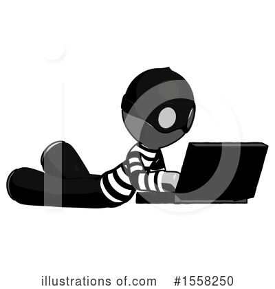 Royalty-Free (RF) Gray Design Mascot Clipart Illustration by Leo Blanchette - Stock Sample #1558250