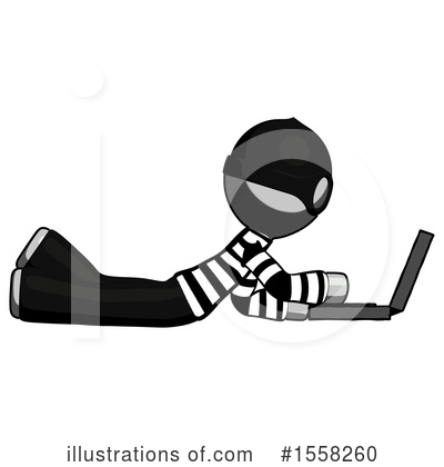 Royalty-Free (RF) Gray Design Mascot Clipart Illustration by Leo Blanchette - Stock Sample #1558260
