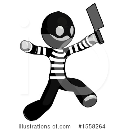 Royalty-Free (RF) Gray Design Mascot Clipart Illustration by Leo Blanchette - Stock Sample #1558264