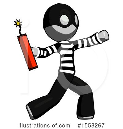 Royalty-Free (RF) Gray Design Mascot Clipart Illustration by Leo Blanchette - Stock Sample #1558267