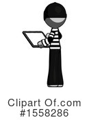 Gray Design Mascot Clipart #1558286 by Leo Blanchette