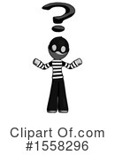 Gray Design Mascot Clipart #1558296 by Leo Blanchette