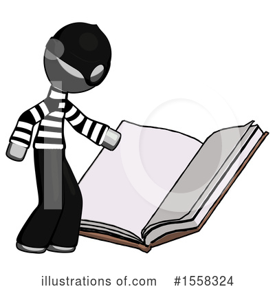 Royalty-Free (RF) Gray Design Mascot Clipart Illustration by Leo Blanchette - Stock Sample #1558324