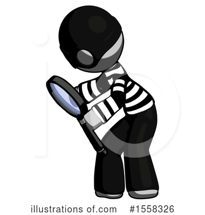 Royalty-Free (RF) Gray Design Mascot Clipart Illustration by Leo Blanchette - Stock Sample #1558326