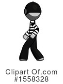 Gray Design Mascot Clipart #1558328 by Leo Blanchette