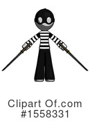 Gray Design Mascot Clipart #1558331 by Leo Blanchette